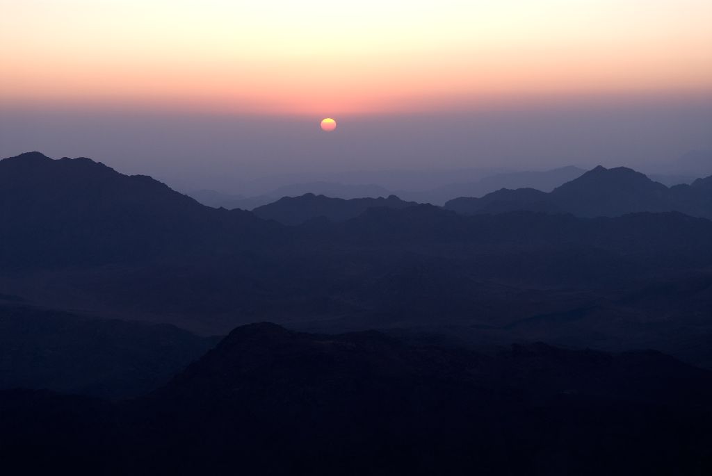 Mount Sinai, sunrise