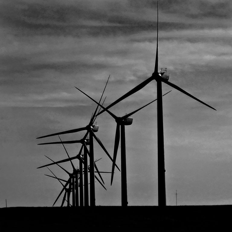 Wind farm (Zaragoza, Spain), 2003