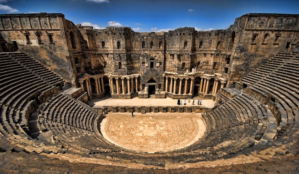 Bosra, the roman theatre
