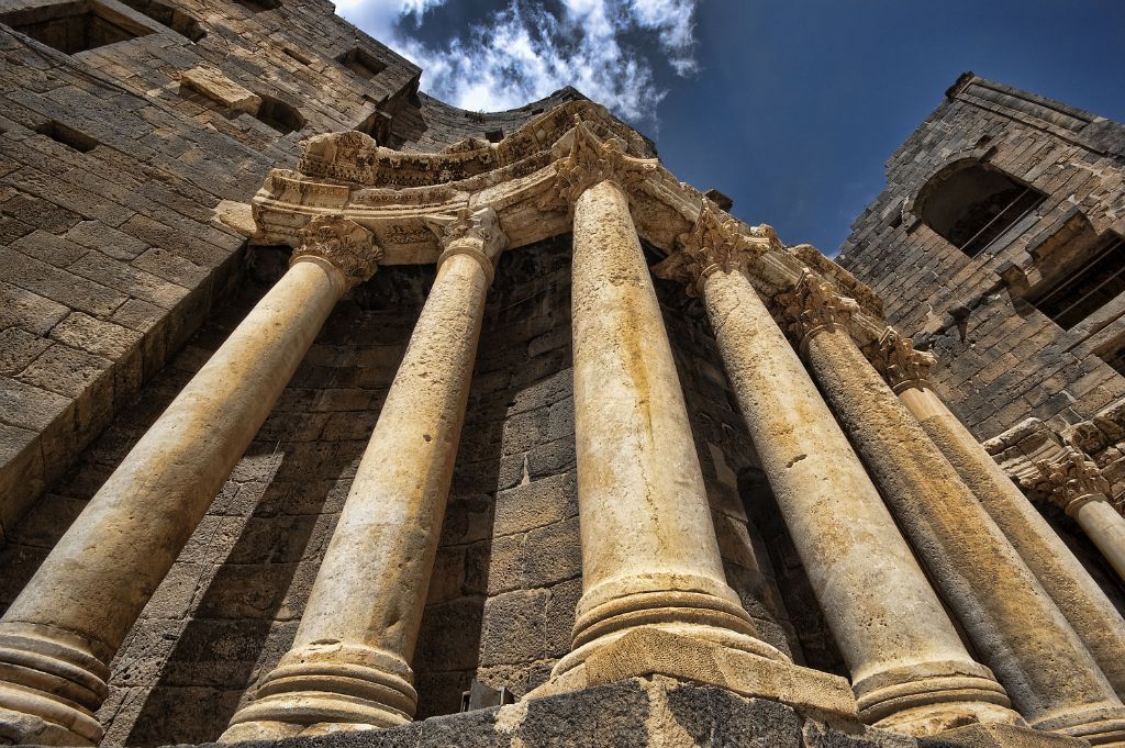 Bosra, the roman theatre