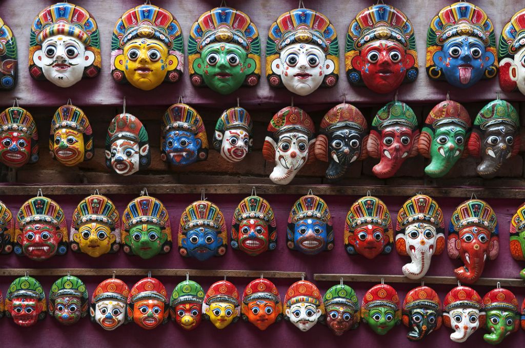 Bhaktapur, máscaras