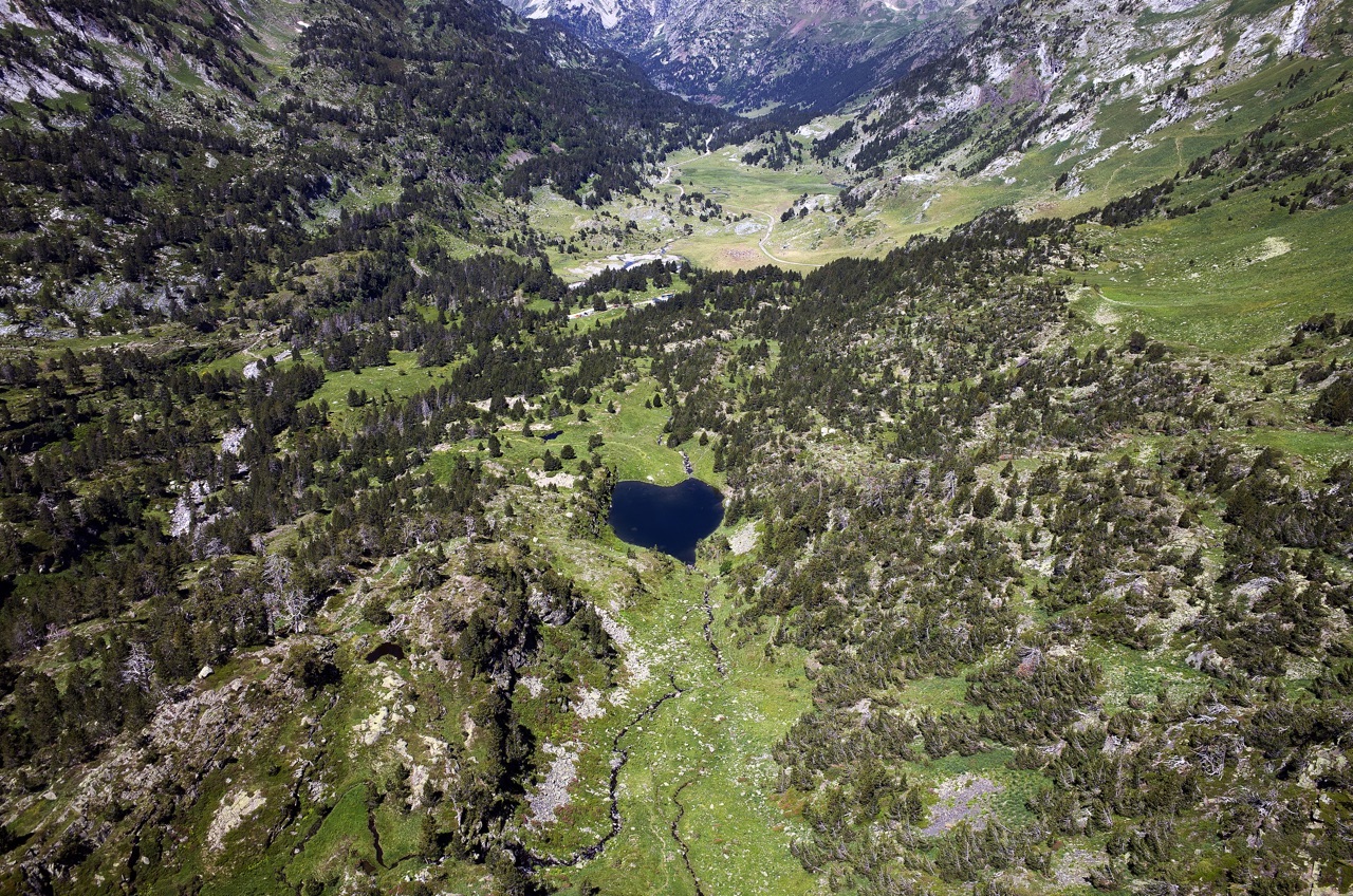 Ibón inferior de Villamuerta (Huesca)