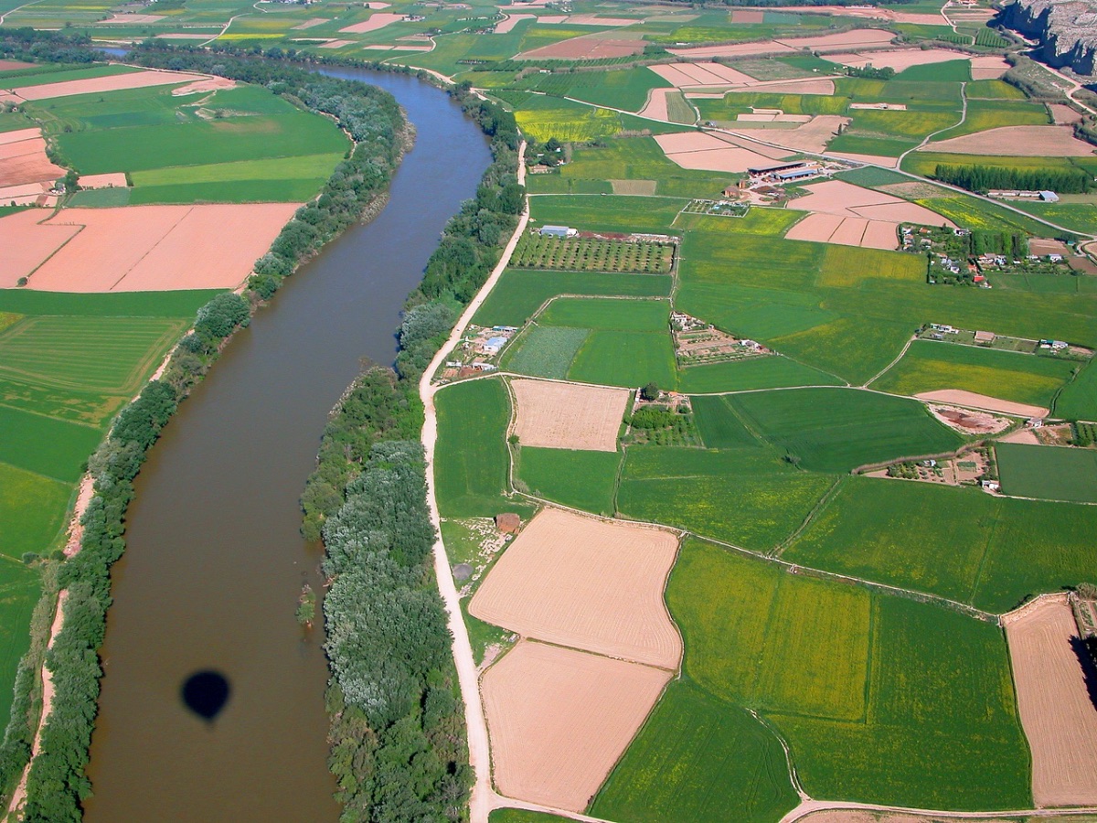 Ribera del Ebro, a su paso por Zaragoza