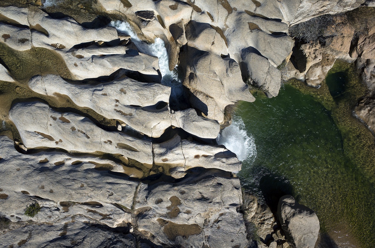 Salt de la Portellada, río Tastavins (Teruel)