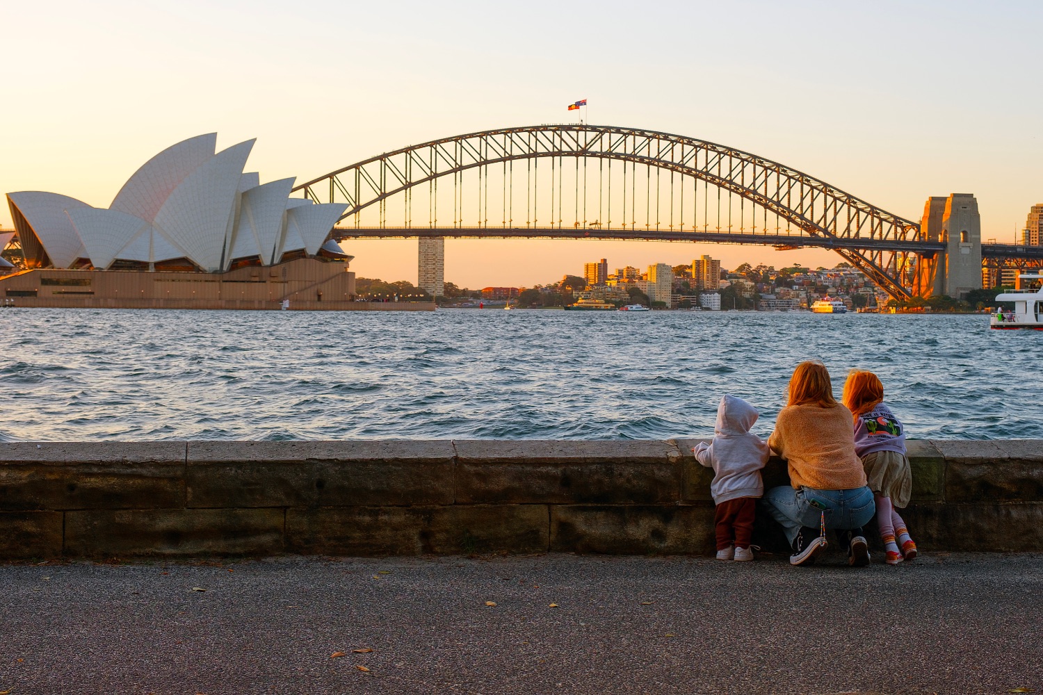 Sidney, atardecer