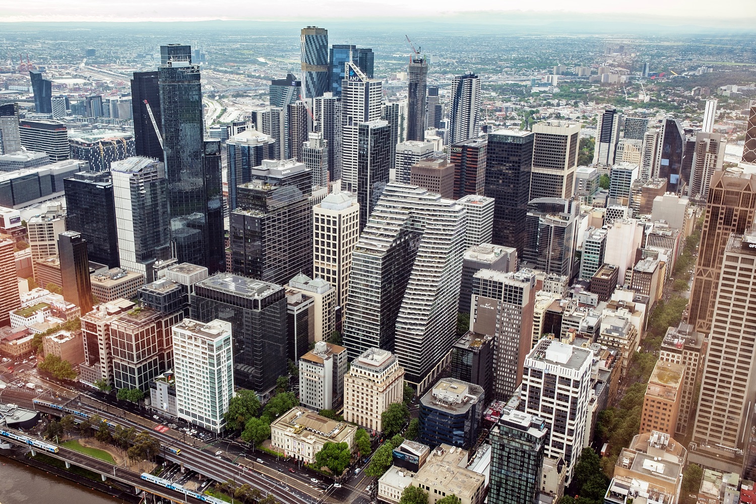 Melbourne, vistas desde la  Eureka Tower