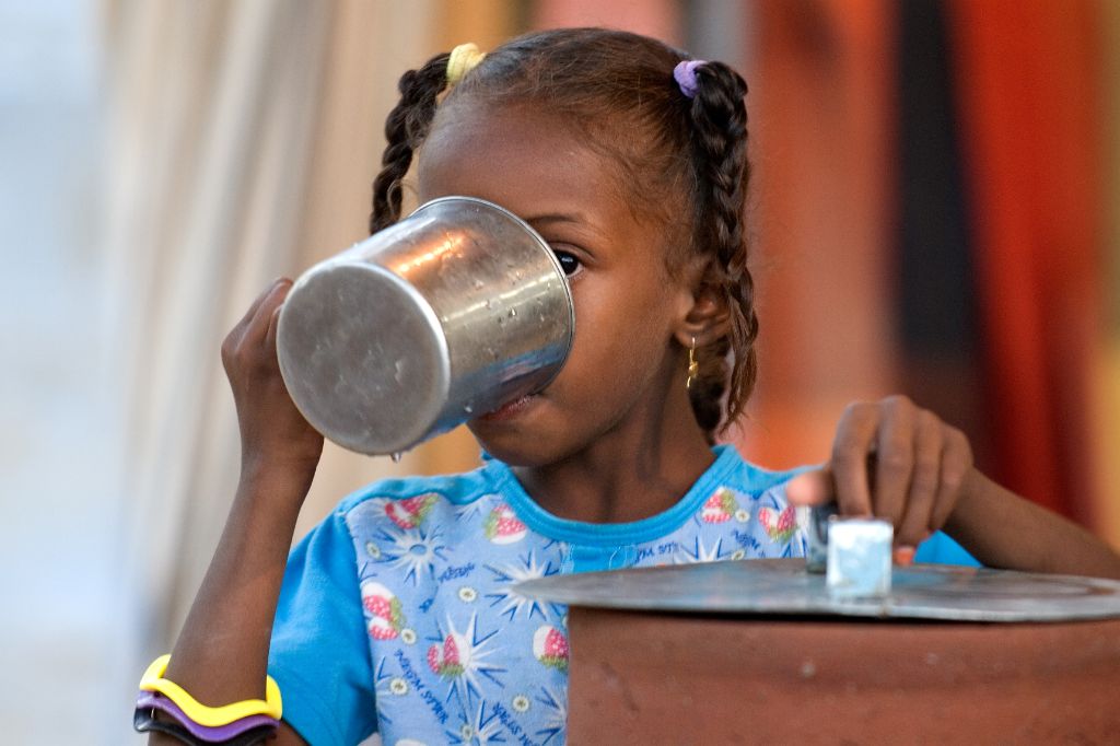 Niña nubia