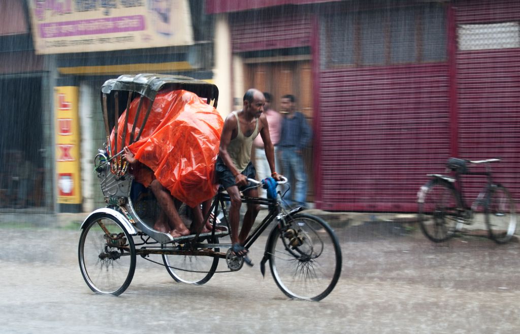 Benarés (Varanasi), bajo el monzón