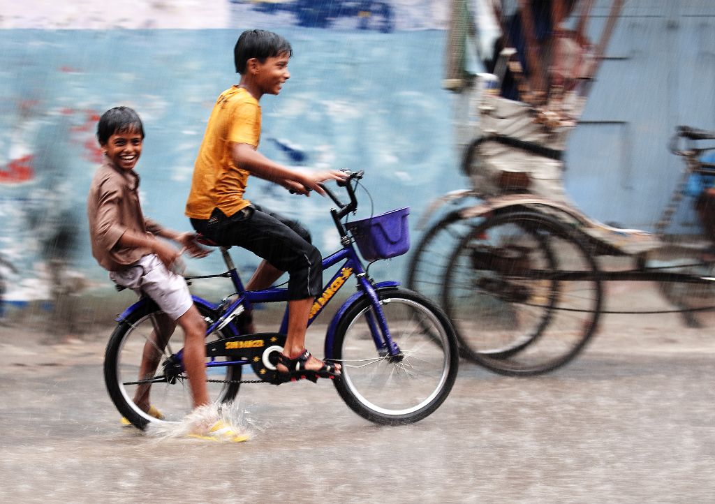 Benarés (Varanasi), bajo el monzón