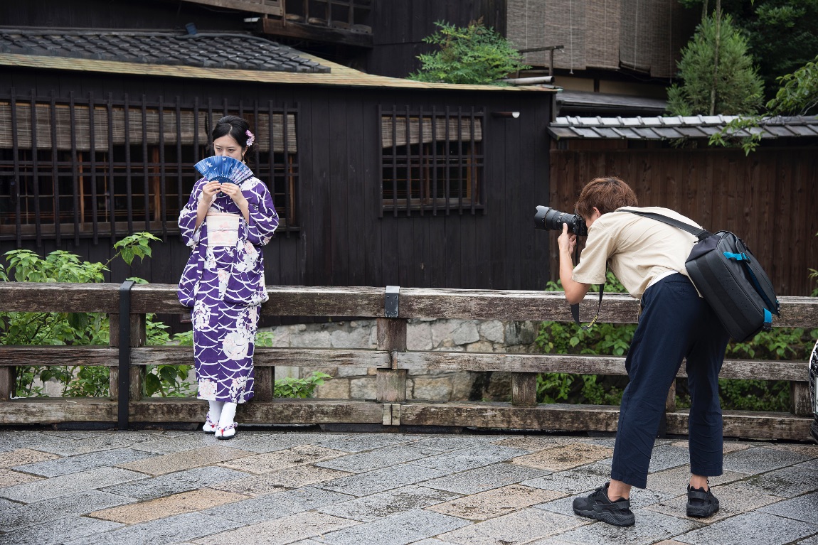 Kioto (Japón), barrio de Gion, 2018