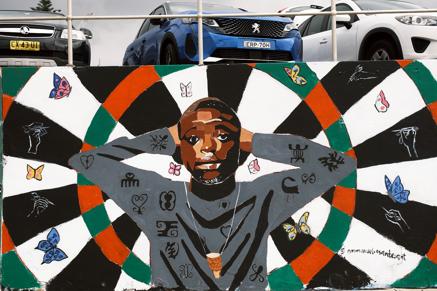 Sydney, Grafitti in Bondi Beach