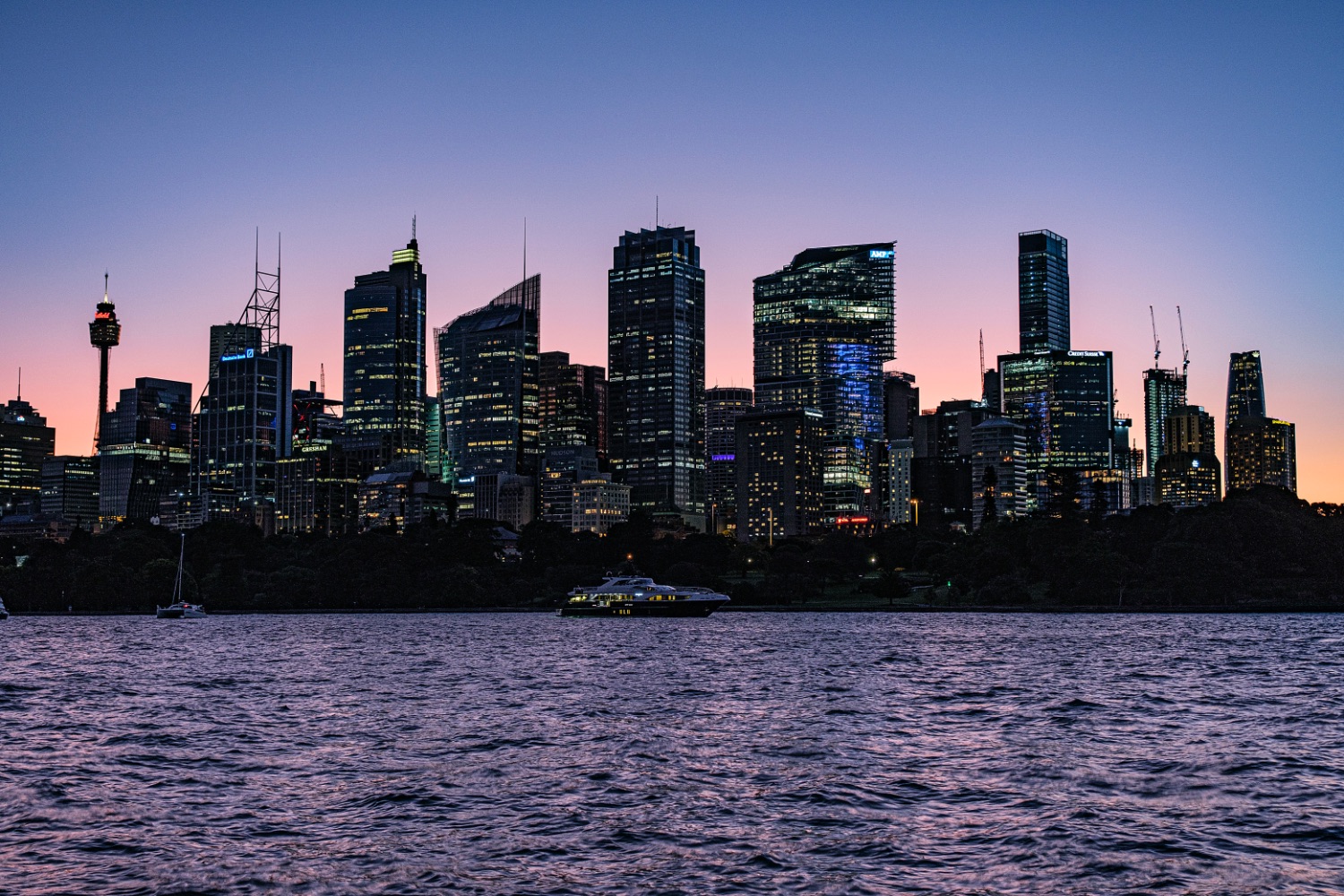 Sidney, sunset