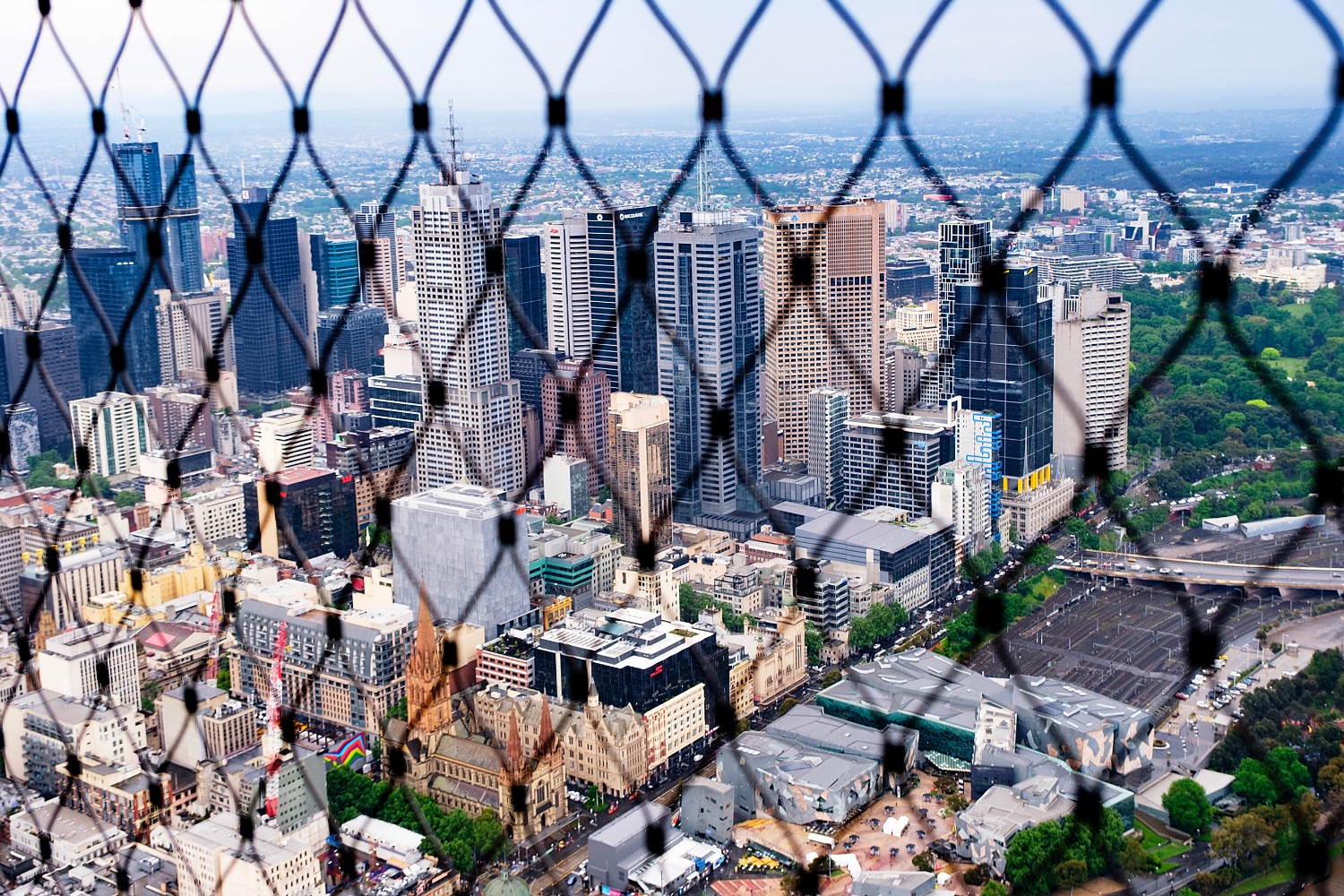 Melbourne, vview from  Eureka Tower