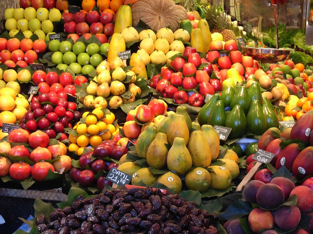 Boqueria Market (Barcelona, Spain), 2007