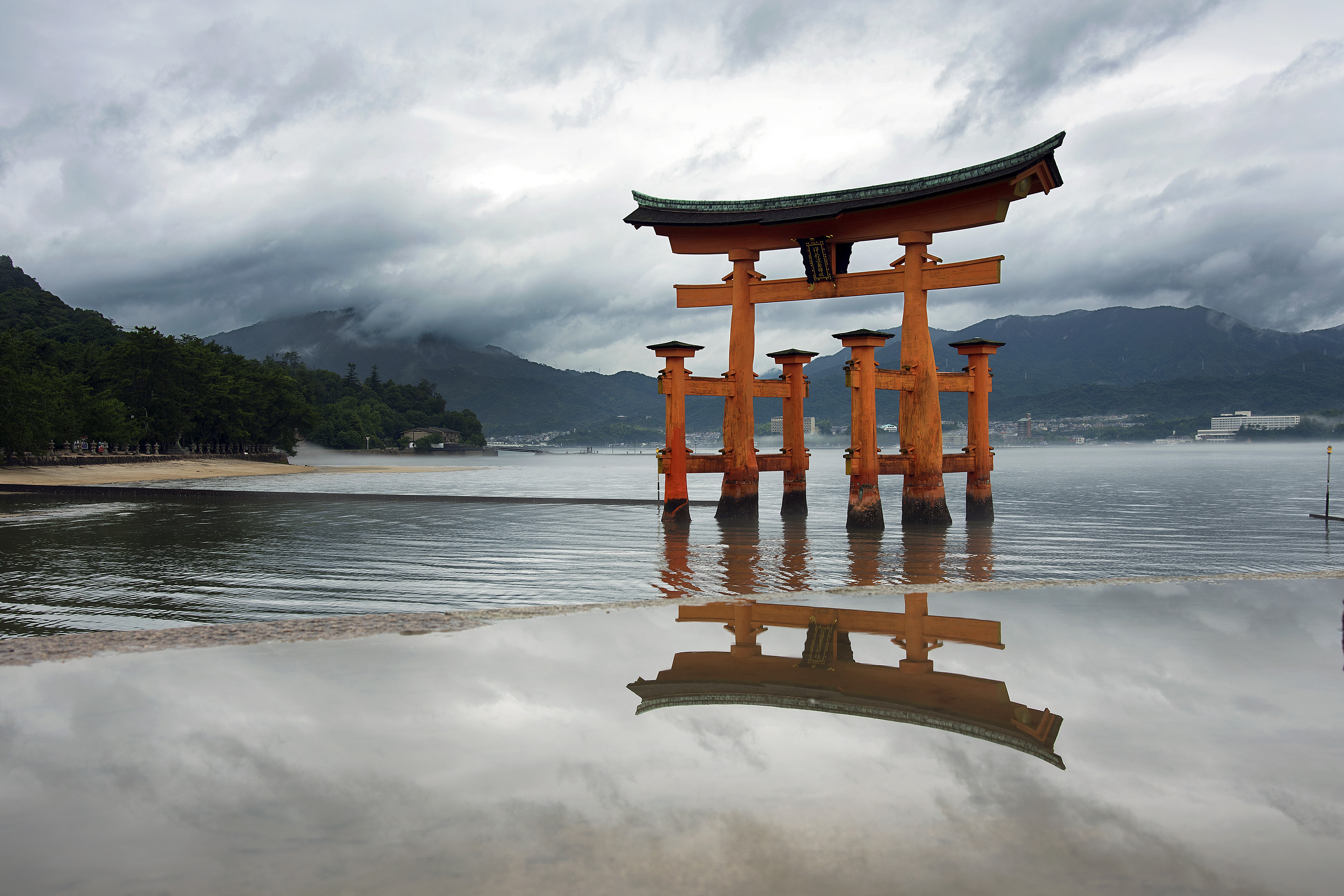 Itsukushima torii, Miyajima (Japan), 2018