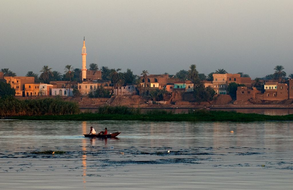 Sunset on the Nile