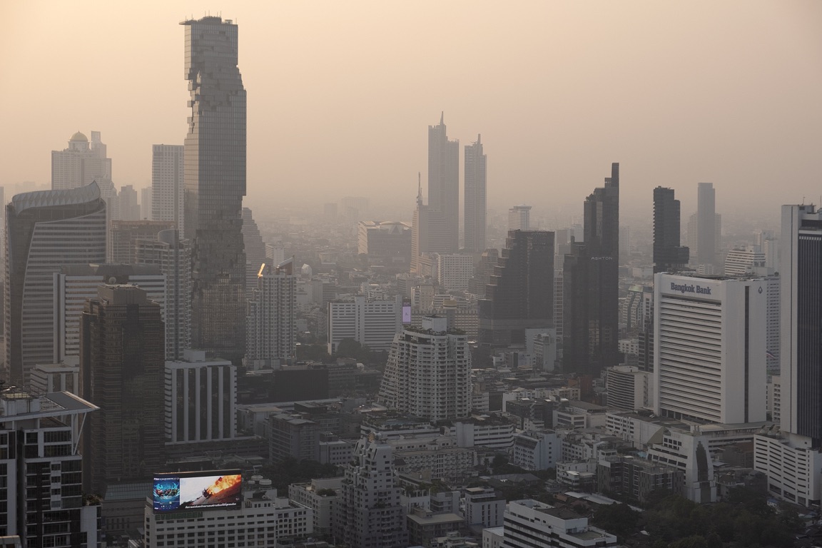 Bangkok, views from Banyan Tree Hotel