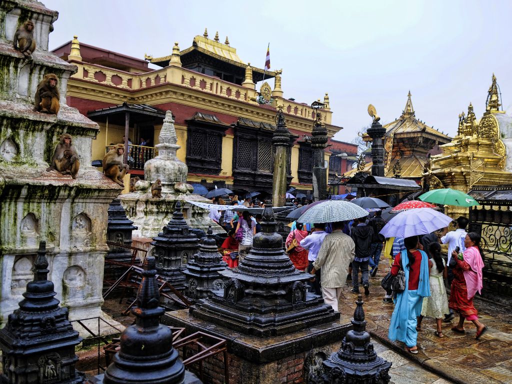 Kathmandu, Monkey Temple (Swayambhunath)