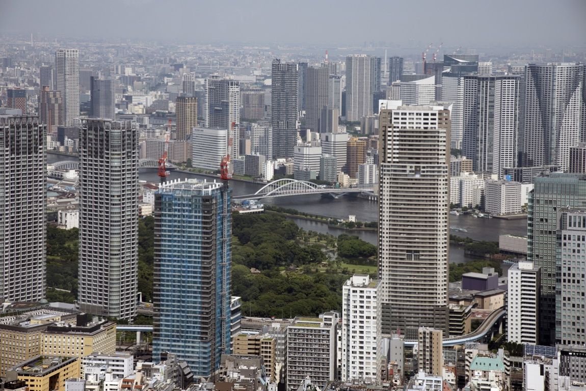 Views from the Tokyo Tower