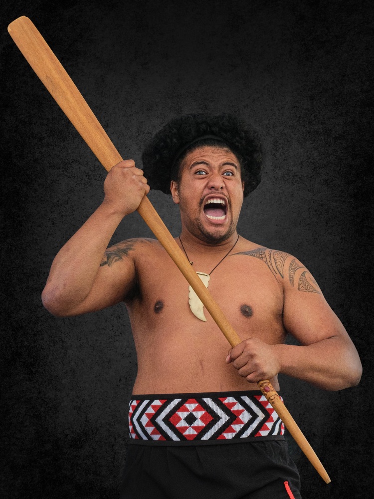 Rotorua, Wakarewarewa, Maori inhabitant