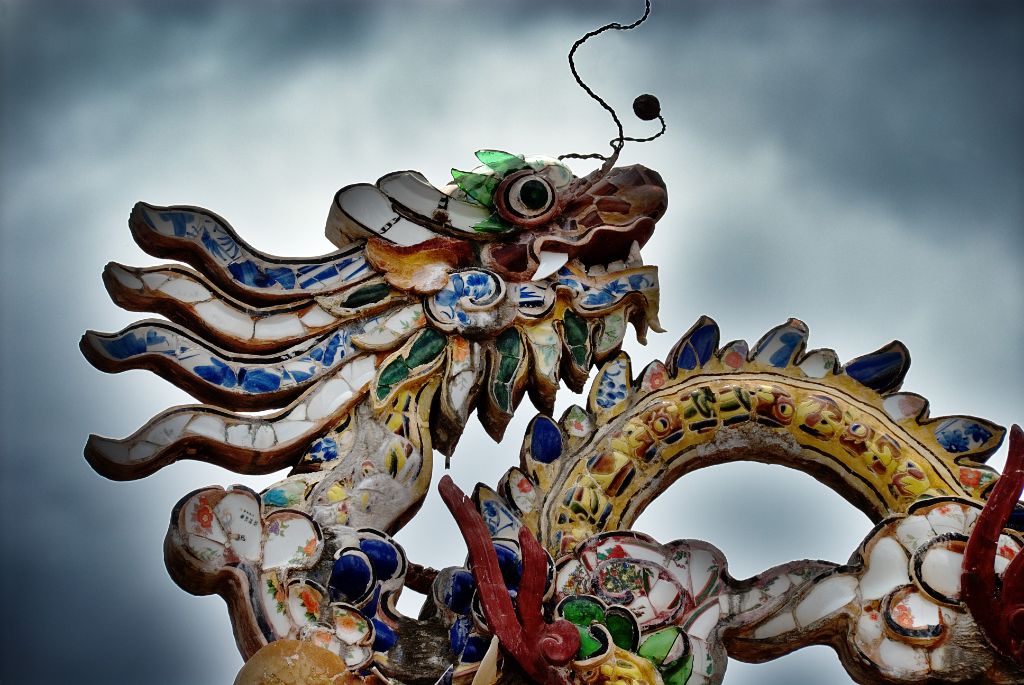 Vietnam - Hue, mausoleum of emperor Mihn Mang