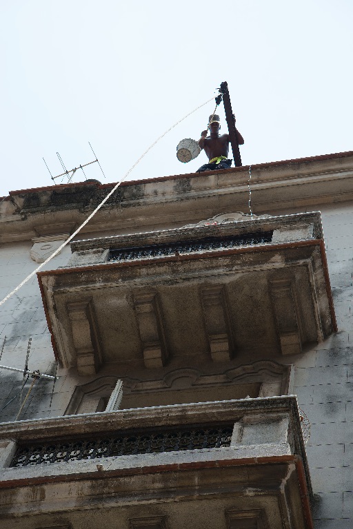 La Habana.  En la obra