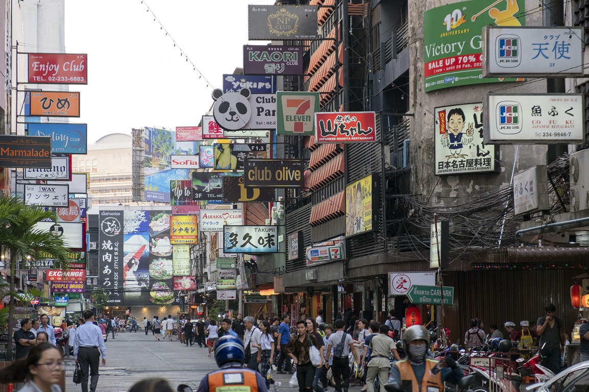 Bangkok, barrio Patpong