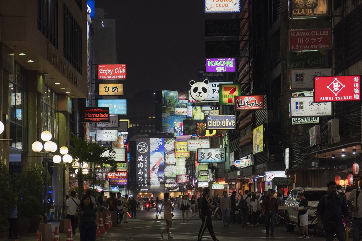 Bangkok, barrio Patpong