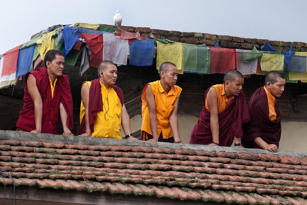 Kathmandu, templo budista de Bodhnath