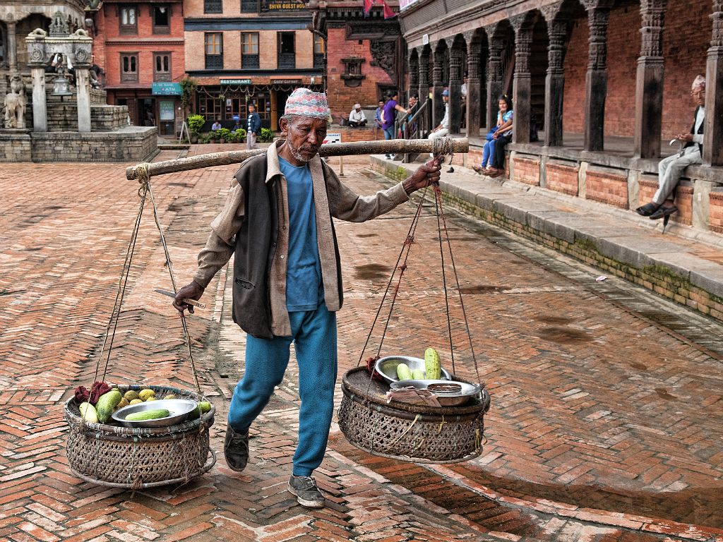 Bhaktapur, Plaza Durbar