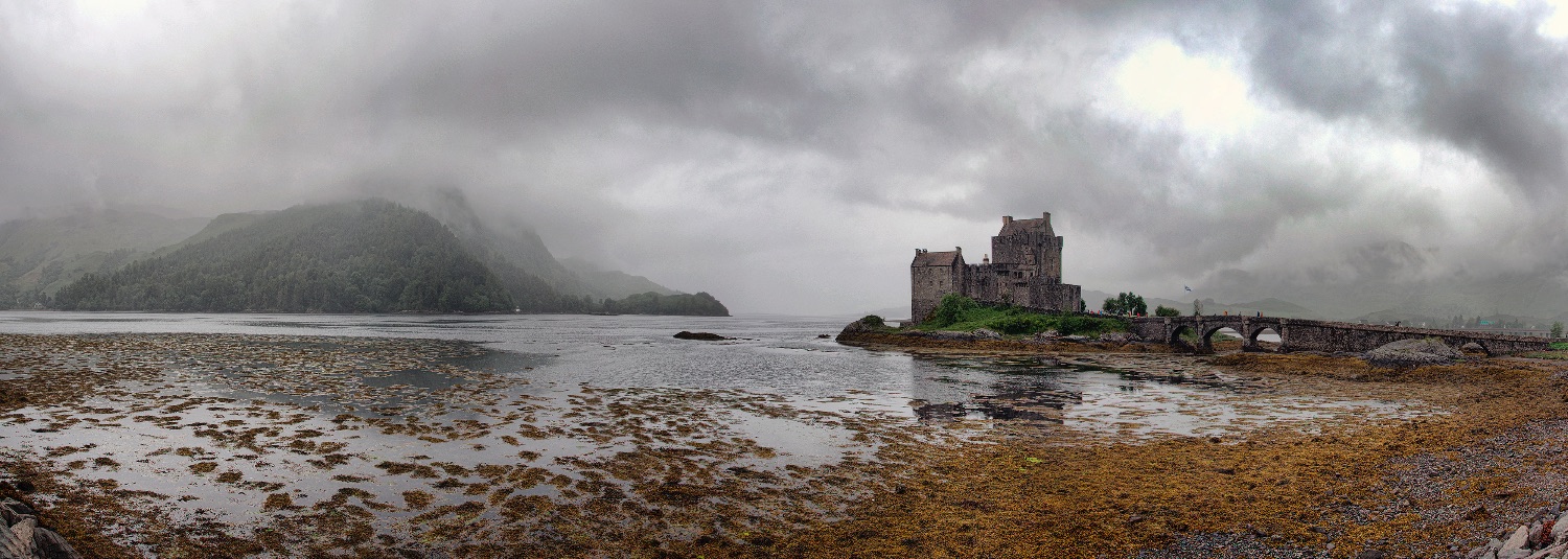 Lago Ness y Castillo Urquhart (Escocia)