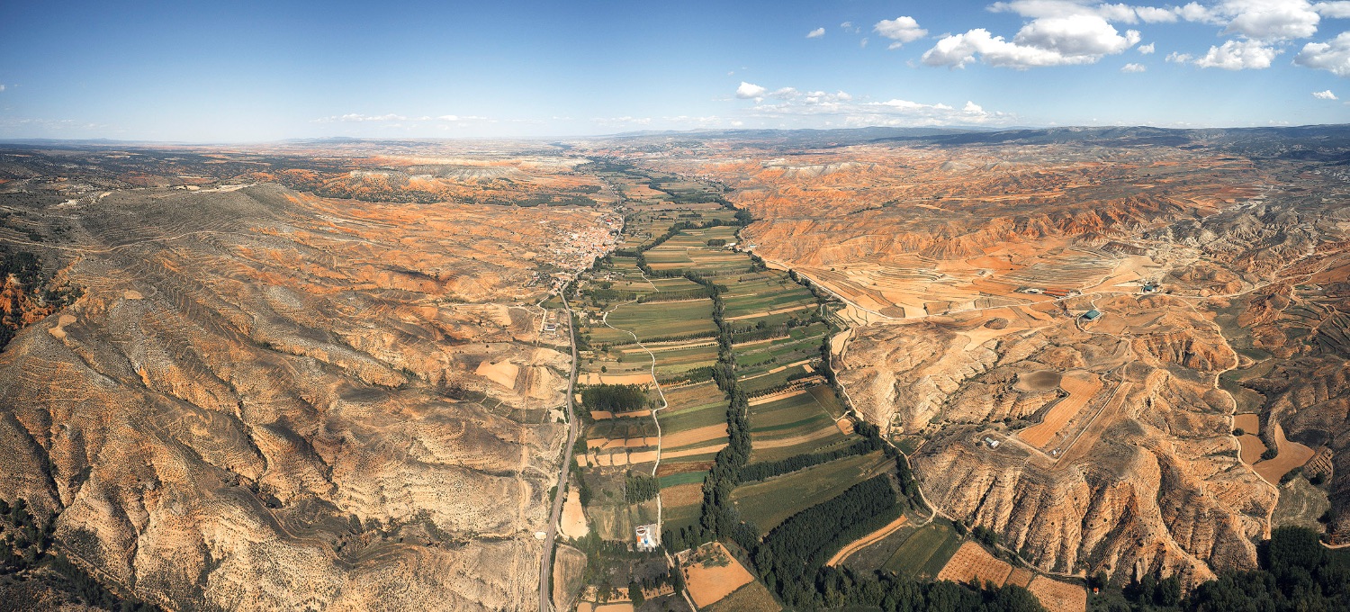 Río Turia a su paso por Villastar (Teruel)