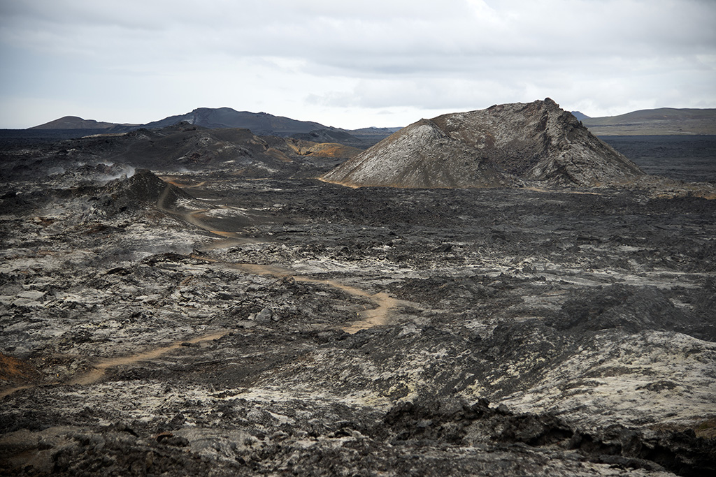 Area Krafla, campo de lava de Leirhnjúkur