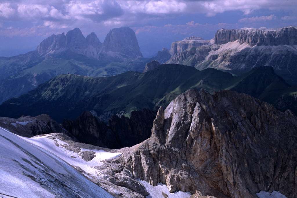 Los Dolomitas, la Marmolada