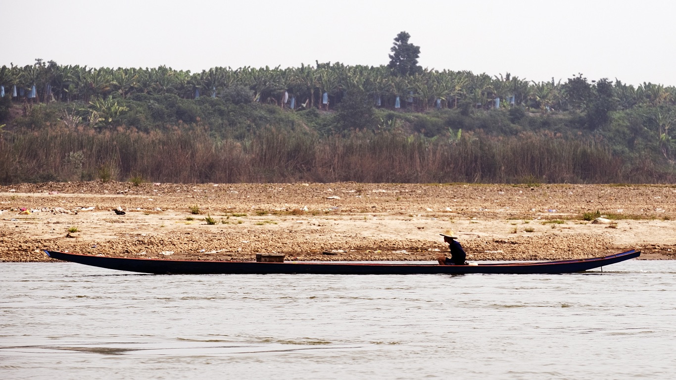 Navegación por el río Mekong