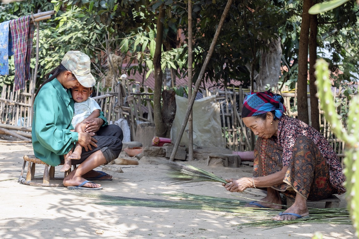 Banhueysaphansai, a orillas del Mekong