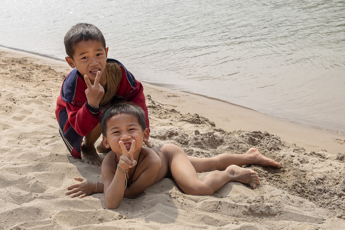 Banhueysaphansai, a orillas del Mekong