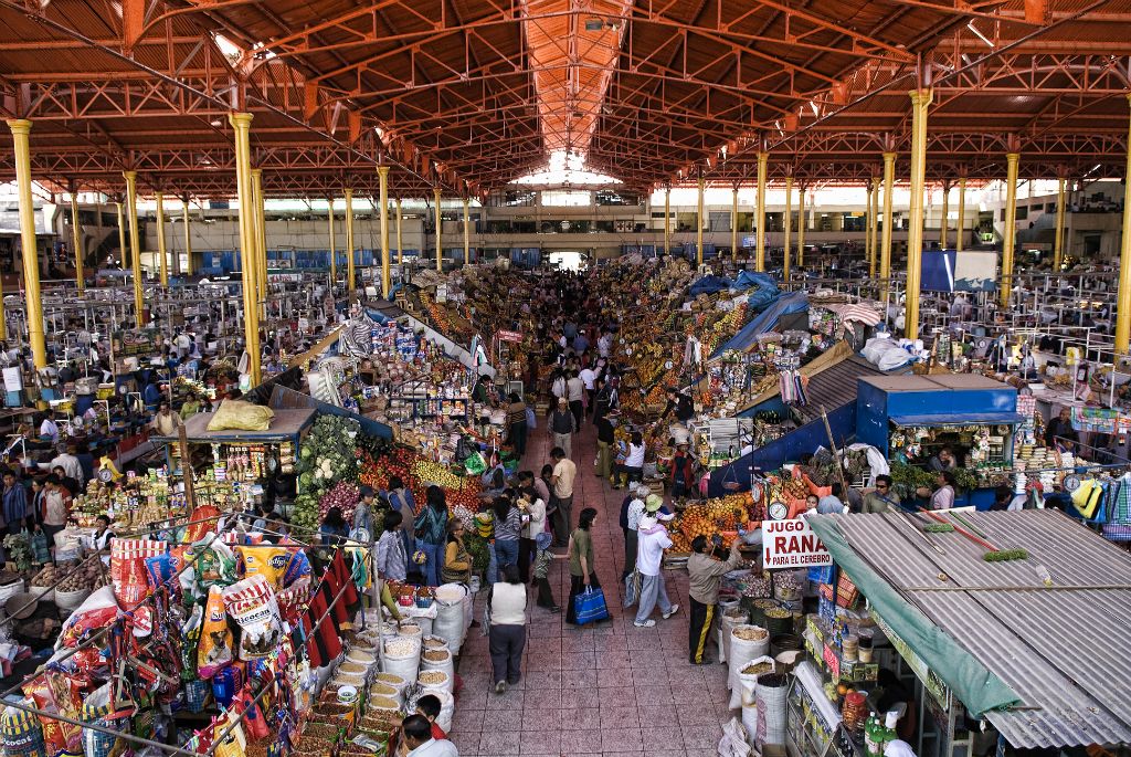 Arequipa, mercado de San Camilo