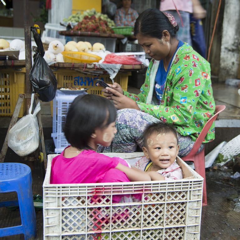 Yangon, barrio chino