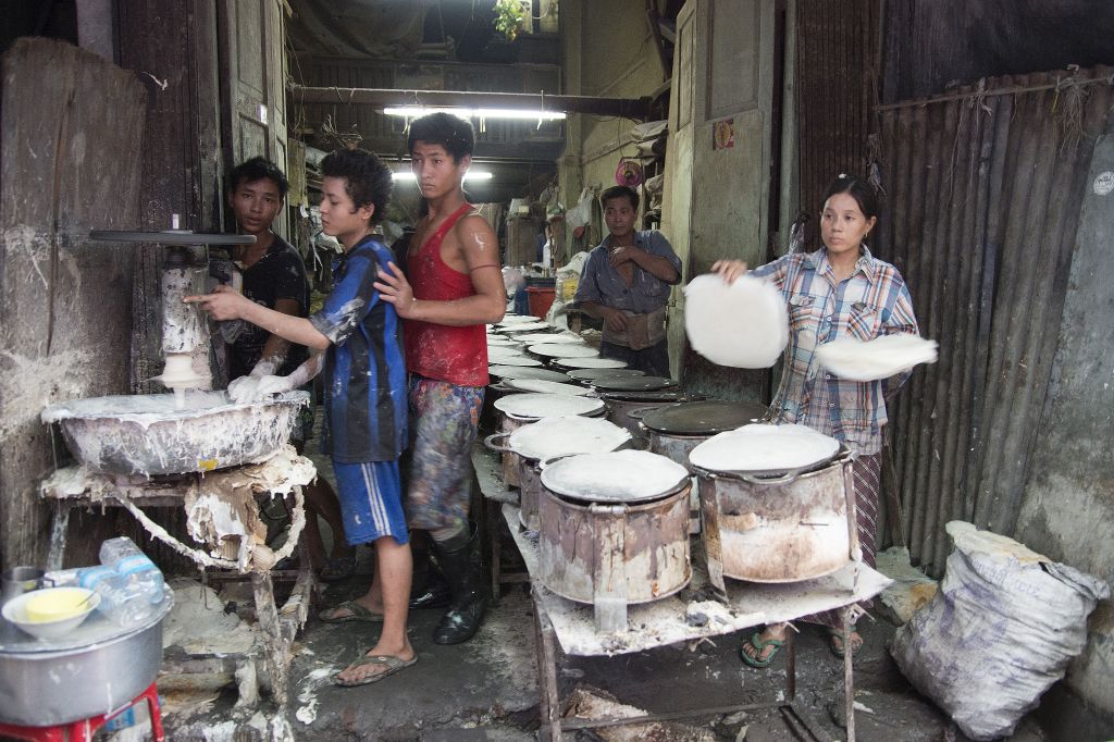 Yangon, barrio chino