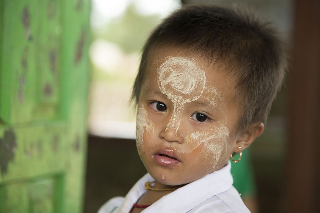 Lago Inle, Thein, colegio infantil