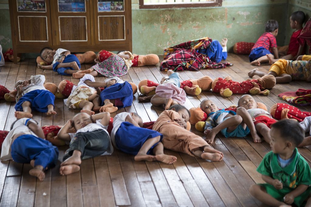 Lago Inle, Thein, colegio infantil