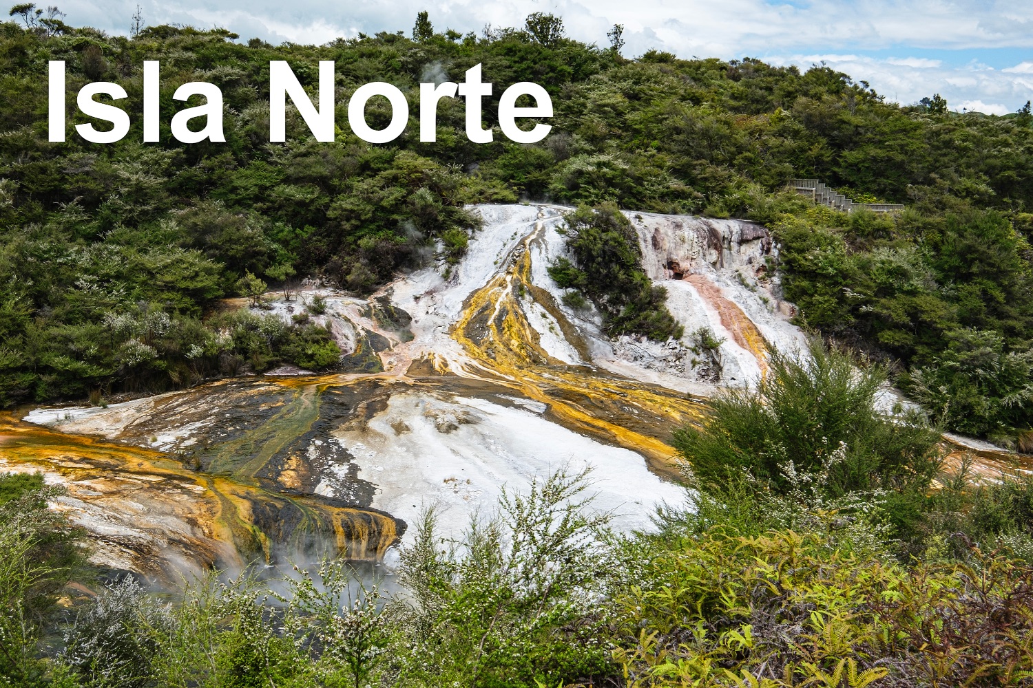 Geotermia en Orakei Korako