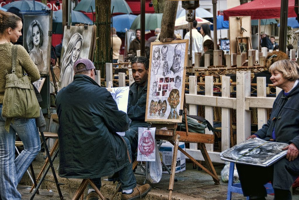 Montmartre, Plaçe du Tertre