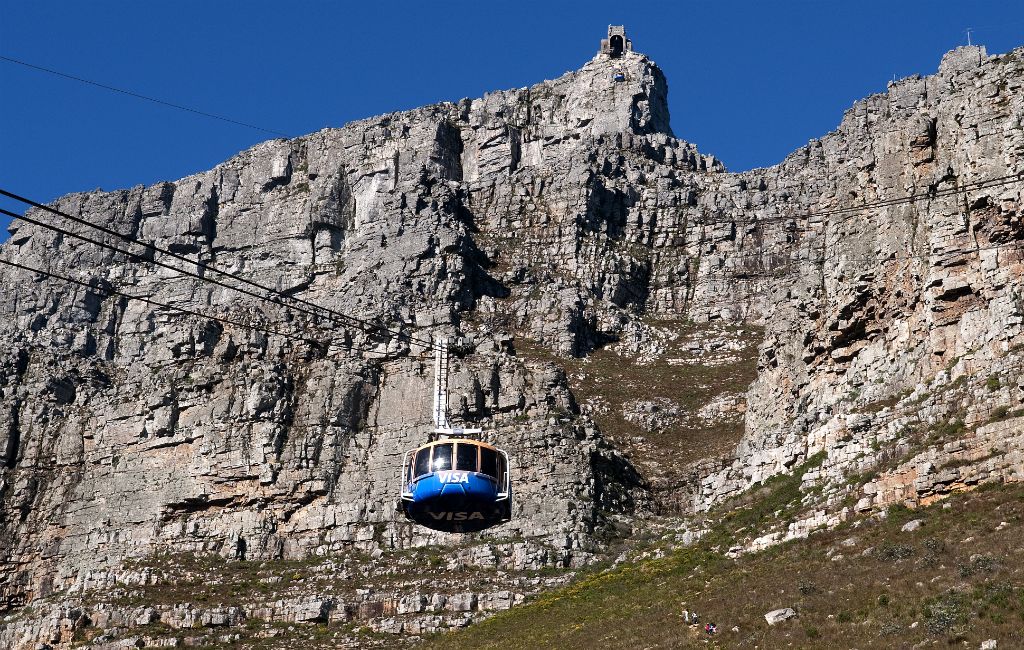 Ciudad del Cabo, teleférico a la Montaña Mesa