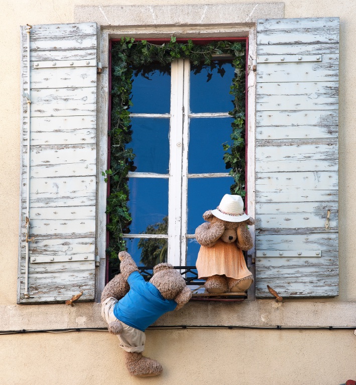 Ventana en St. Remy de Provence (Francia), 2018